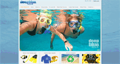 Desktop Screenshot of deepbluegear.com